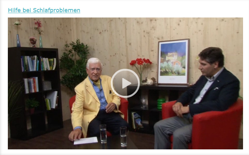 Prof. Hademar Bankhofer mit Apotheker Mag. Andreas Hoyer in schau tv